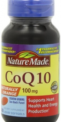 Nature Made CoQ10 100mg, 40 Liquid Softgels Nature Made CoQ10 100mg, 40 Liquid Softgels