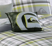 Quiksilver Disruptor 16 x 16 Square Black Decorative Toss Pillow Quiksilver Disruptor 16 x 16 Square Black Decorative Toss Pillow