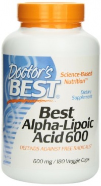 Doctor's Best Alpha-Lipoic Acid, 600 Mg, 180 Veggie Caps Doctor's Best Alpha-Lipoic Acid, 600 Mg, 180 Veggie Caps