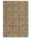 A simple, overlapping pattern in lush, subtle grey tones presents beautiful dimension in this Zanzibar area rug from Sphinx. Its streamlined, low-cut pile and durable construction offer a handsome, understated finish to any room. (Clearance)