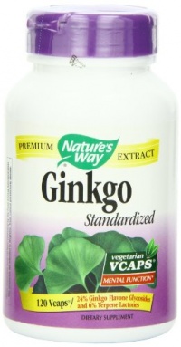 Nature's Way Ginkgo, 120 Vcaps Nature's Way Ginkgo, 120 Vcaps