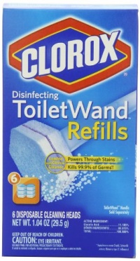 Clorox ToiletWand Disposable, Refill, 6-Count Packages (Pack of 8) Clorox ToiletWand Disposable, Refill, 6-Count Packages (Pack of 8)