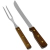 Chicago Cutlery Walnut Tradition 2-Piece Carving Knife Set