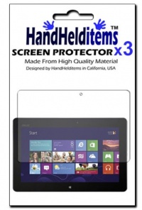 HHI (Invisible) Crystal Clear HD Screen Protector for ASUS Vivo Tab RT TF600T Tablet (3 Pack) (Package include a HandHelditems Sketch Stylus Pen) HHI (Invisible) Crystal Clear HD Screen Protector for ASUS Vivo Tab RT TF600T Tablet (3 Pack) (Package include a HandHelditems Sketch Stylus Pen)