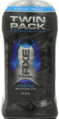 Axe Deodorant Stick, Phoenix, Twin Pack, 6 Ounce Axe Deodorant Stick, Phoenix, Twin Pack, 6 Ounce