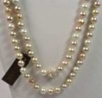 Carolee Jewelry Ivory Cream Pearl Bead Long Strand Necklace Carolee Jewelry Ivory Cream Pearl Bead Long Strand Necklace