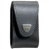 Victorinox Swiss Army SwissChamp XLT Leather Pouch, Black Victorinox Swiss Army SwissChamp XLT Leather Pouch, Black