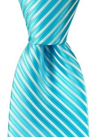 Neckties By Scott Allan - Turquoise & Silver Men's Tie Neckties By Scott Allan - Turquoise & Silver Men's Tie