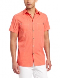 Kenneth Cole Men's Contrast Stich Shirt Kenneth Cole Men's Contrast Stich Shirt