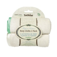 Bumkins Organic Cotton Burp Cloth 2-Pack - Sage Bumkins Organic Cotton Burp Cloth 2-Pack - Sage