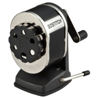 Stanley Bostitch Vacuum Manual Pencil Sharpener, Black (MPS1SC-BLK) Stanley Bostitch Vacuum Manual Pencil Sharpener, Black (MPS1SC-BLK)