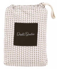 DwellStudio Fitted Crib Sheet, Chevron DwellStudio Fitted Crib Sheet, Chevron