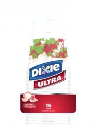 Dixie Ultra Printed Plastic Cup, 16 Count Dixie Ultra Printed Plastic Cup, 16 Count