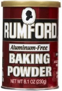 Rumford Baking Powder Canisters -- 8.1 oz