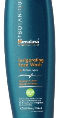 Himalaya Herbal Healthcare Invigorating Face Wash, 5.07-Fluid Ounce Bottles (Pack of 2)