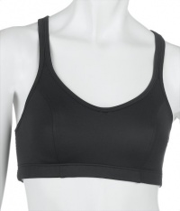 Champion Women's Shape T-Back Sports Bra, Black, 34B Champion Women's Shape T-Back Sports Bra, Black, 34B