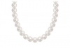 Akoya Cultured Pearl Necklace : 14K White Gold 4 MM Akoya Cultured Pearl Necklace : 14K White Gold