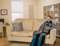 DC Comic Batman, Batman in Black 48-Inch-by-71-Inch Adult Comfy Throw with Sleeves by The Northwest Company DC Comic Batman, Batman in Black 48-Inch-by-71-Inch Adult Comfy Throw with Sleeves by The Northwest Company