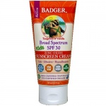 Badger - Active Kids Sunscreen Cream Tangerine & Vanilla 30 SPF - 2.9 oz.