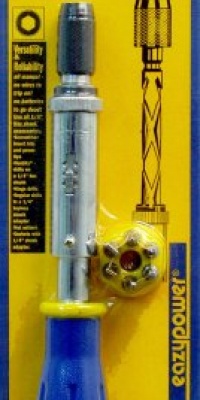 Eazypower 81966 9.5-Inch-12-Inch Push Pull Click Click Screwdriver/Drill Kit 1/4-Inch Hex with One-Inch Insert Bits Eazypower 81966 9.5-Inch-12-Inch Push Pull Click Click Screwdriver/Drill Kit 1/4-Inch Hex with One-Inch Insert Bits
