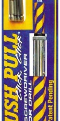 Eazypower 81964 12-Inch to 17-Inch Push Pull Click Click Screwdriver/Drill Kit with 1/4-Inch Hex, Power Bits and Hexbit Drill Bit Eazypower 81964 12-Inch to 17-Inch Push Pull Click Click Screwdriver/Drill Kit with 1/4-Inch Hex, Power Bits and Hexbit Drill Bit