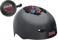 Bell Spider-Man Spider Tracer Child Bike Helmet with Spider-Man Bell (Black) Bell Spider-Man Spider Tracer Child Bike Helmet with Spider-Man Bell (Black)