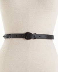 A slender, ultra-stylish studded leather belt by MICHAEL Michael Kors. A slender, ultra-stylish studded leather belt by MICHAEL Michael Kors.