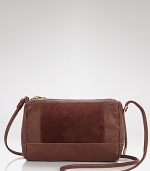 See by Chloé's textured sheepskin crossbody is a versatile sartorial essential. The rich hue will elegantly complement every look, while the slight shape makes an easy transition from day to night.