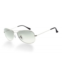 The Cockpit takes everything that is iconic about the original Ray-Ban Aviator and gives it a contemporary twist. With smaller lenses, the Cockpit complements most face shapes as it shows its own sense of style. The Cockpit takes everything that is iconic about the original Ray-Ban Aviator and gives it a contemporary twist. With smaller lenses, the Cockpit complements most face shapes as it shows its own sense of style.