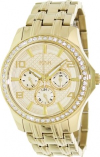 GUESS Women's U0147L2 Gold-Tone Polished Glamour Watch GUESS Women's U0147L2 Gold-Tone Polished Glamour Watch