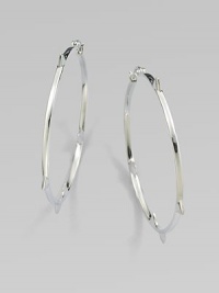 From the Thorn Collection. Slender, square-edged hoops, sprinkled with spiky thorns, too tiny to be truly menacing. Sterling silverDiameter, about 1¾PiercedImported From the Thorn Collection. Slender, square-edged hoops, sprinkled with spiky thorns, too tiny to be truly menacing. Sterling silverDiameter, about 1¾PiercedImported