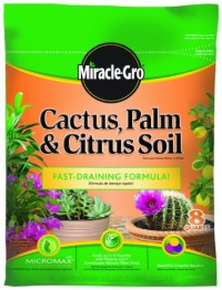 Miracle-Gro 0062581-298 Cactus, Palm, & Citrus Soil - 8 Quart Miracle-Gro 0062581-298 Cactus, Palm, & Citrus Soil - 8 Quart