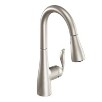 Moen 7594CSL Arbor One-Handle High Arc Pulldown Kitchen Faucet, Classic Stainless Moen 7594CSL Arbor One-Handle High Arc Pulldown Kitchen Faucet, Classic Stainless