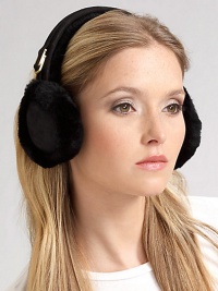 Keep your ears warm in the cozy softness of shearling sheepskin. Shearling-trimmed headband Comes packaged in logo gift box Specialist dry clean Fur origin: Spain Imported Keep your ears warm in the cozy softness of shearling sheepskin. Shearling-trimmed headband Comes packaged in logo gift box Specialist dry clean Fur origin: Spain Imported