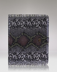 Lodis Accessories' crafts an exotic option for your gadget with this embossed-leather iPad easel, boasting a snap closure and an adjustable design. Lodis Accessories' crafts an exotic option for your gadget with this embossed-leather iPad easel, boasting a snap closure and an adjustable design.