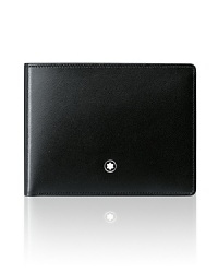 Wrought in full-grain calfskin sourced in southern Germany, this exceptional wallet houses your essentials with distinction and signature Montblanc style. Wrought in full-grain calfskin sourced in southern Germany, this exceptional wallet houses your essentials with distinction and signature Montblanc style.