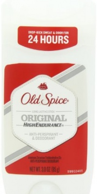 Old Spice High Endurance, Original Scent Men's Anti-Perspirant & Deodorant 3 Oz (Pack of 6) Old Spice High Endurance, Original Scent Men's Anti-Perspirant & Deodorant 3 Oz (Pack of 6)