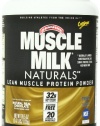 CytoSport Muscle Milk Naturals Lean Muscle Protein Powder, Natural Real Chocolate, 2.47 Pound
