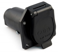 Curt Manufacturing 58150 7 Pole Plastic Connector, Car End, Bulk Curt Manufacturing 58150 7 Pole Plastic Connector, Car End, Bulk