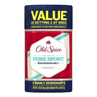 Old Spice High Endurance Pure Sport Scent Deodorant Twin Pack 4.5 Oz