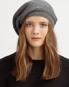 A solid wool-blend hat in a slouchy silhouette.4 X 9Wool/Polyester/Nylon/Angora/CashmereDry cleanImported