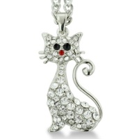 Sassy Cat Swarovski Crystal Necklace Sassy Cat Swarovski Crystal Necklace