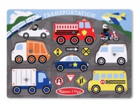 Melissa & Doug Transportation Peg Puzzle Melissa & Doug Transportation Peg Puzzle