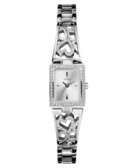 This GUESS watch features a lovely, feminine style she'll love. This GUESS watch features a lovely, feminine style she'll love.