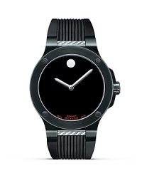 Men's SE Extreme® automatic watch in black PVD-finished stainless steel and texalium case with black Museum dial and rubber strap. Men's SE Extreme® automatic watch in black PVD-finished stainless steel and texalium case with black Museum dial and rubber strap.