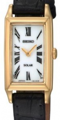 Seiko Women's SUP044 Solar Baguette Watch Seiko Women's SUP044 Solar Baguette Watch
