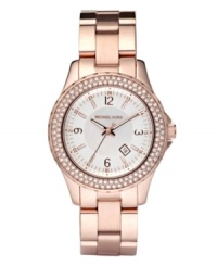 That little something extra. Polish off your look with this dazzling watch by Michael Kors. That little something extra. Polish off your look with this dazzling watch by Michael Kors.