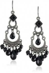 1928 Jewelry Crescent Chandelier Earrings 1928 Jewelry Crescent Chandelier Earrings