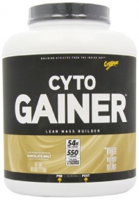 CytoSport Cyto Gainer Protein Drink Mix, Chocolate Malt, 6 Pound
