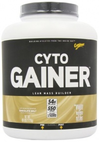 CytoSport Cyto Gainer Protein Drink Mix, Chocolate Malt, 6 Pound CytoSport Cyto Gainer Protein Drink Mix, Chocolate Malt, 6 Pound